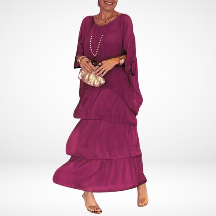 HYLDA™ ARTISTIC FLOWING MAXI DRESS