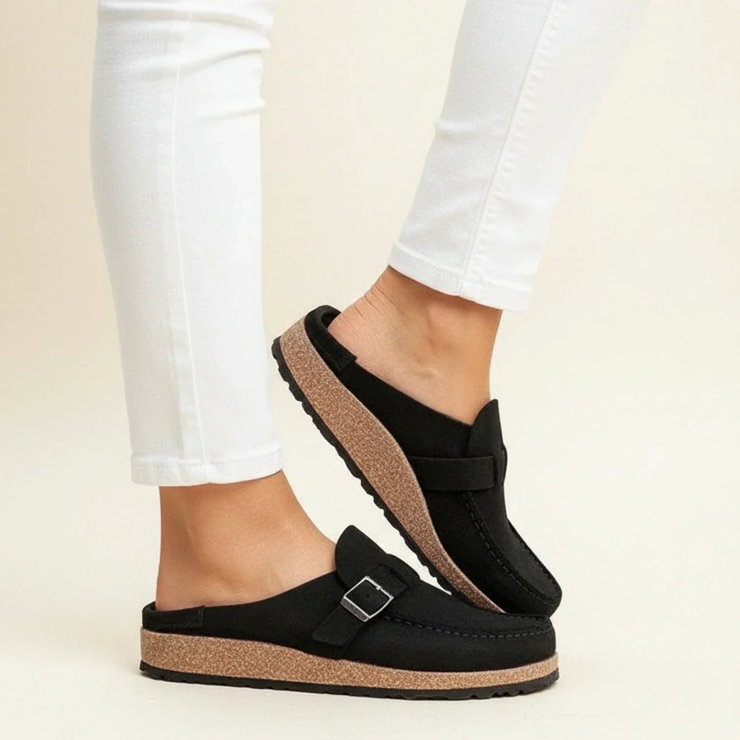 Mia | Women's Orthopedic Slip-On Mules