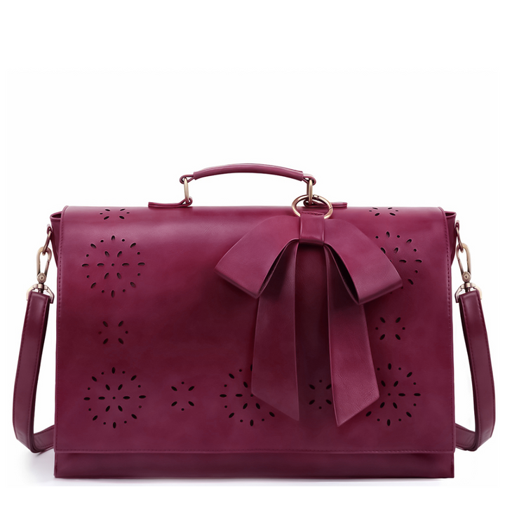 GRACEFUL BOW-TIE SATCHEL