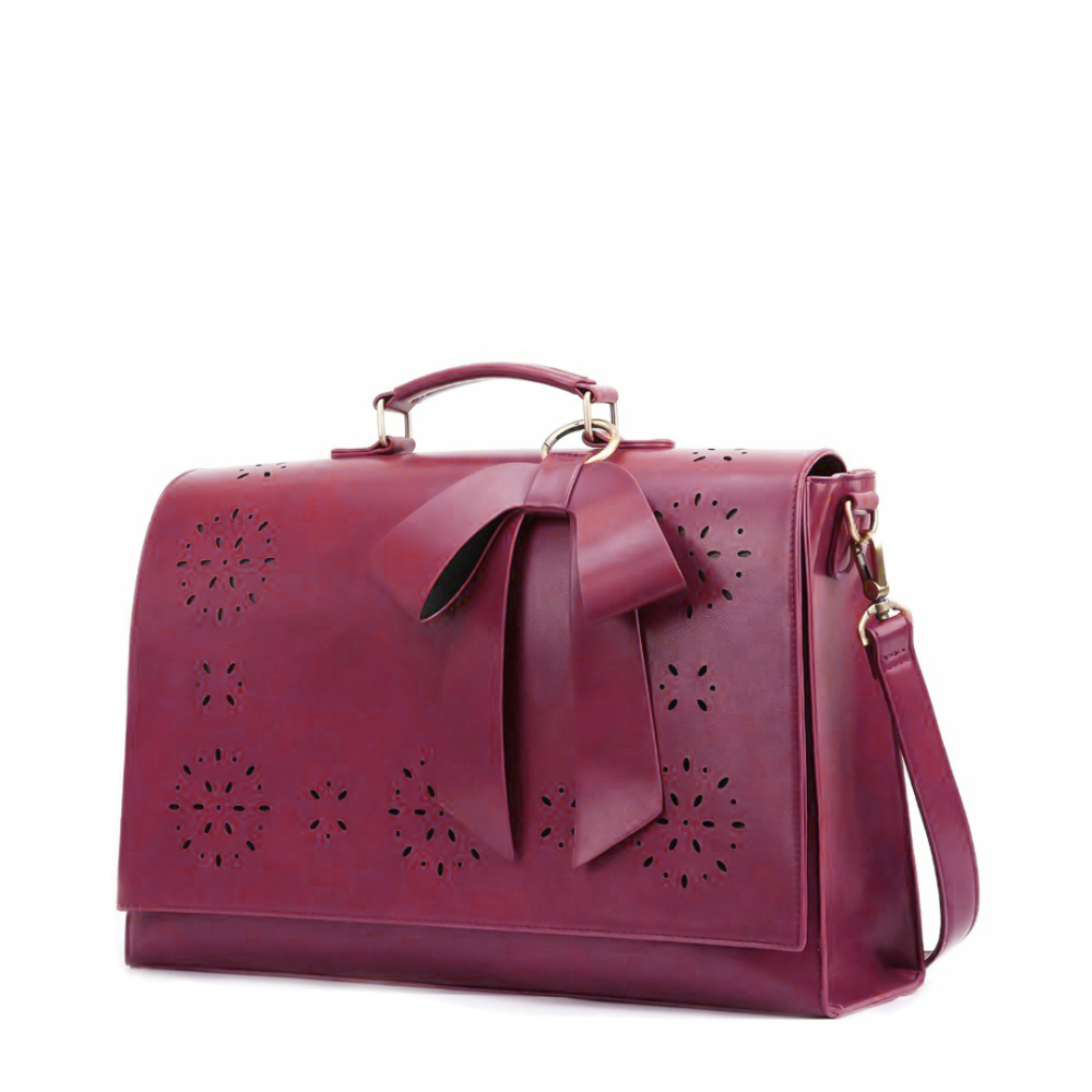 GRACEFUL BOW-TIE SATCHEL