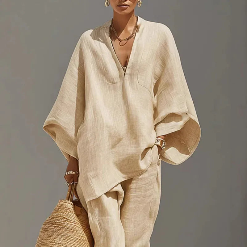 Chloe | Women's Comfort Maxi Co Ord Set