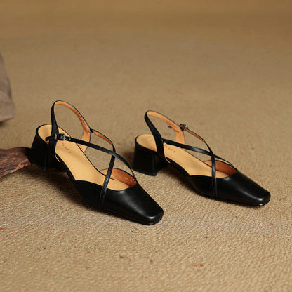 Eleanor | Women's Vintage Low Block Heels