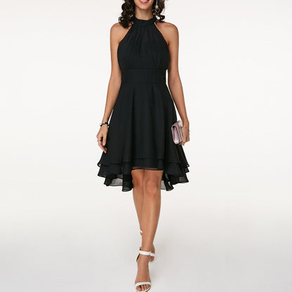 Bianca | Women’s Summer Halter Neck Midi Dress