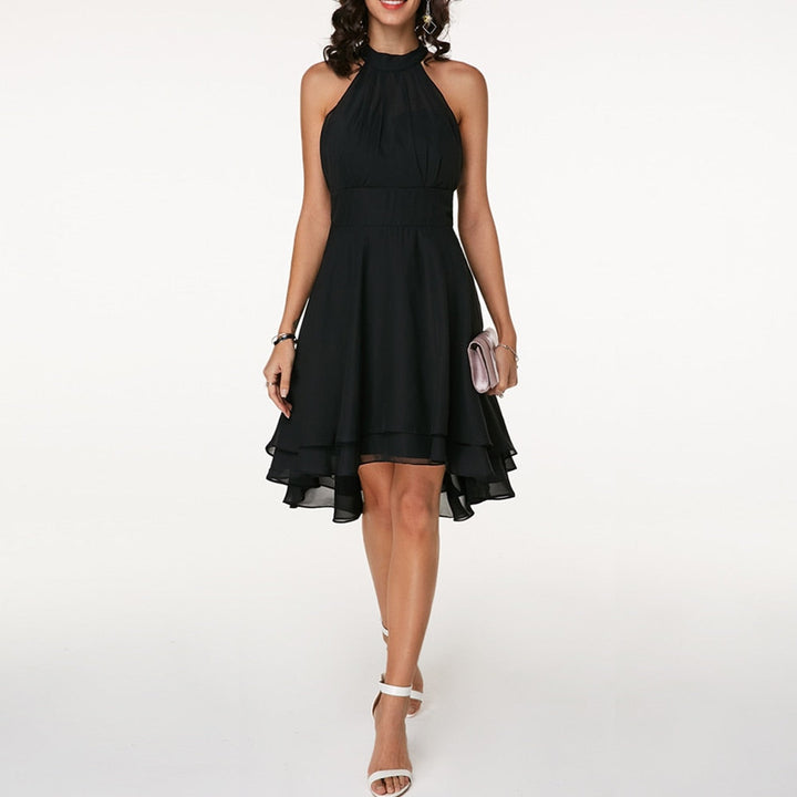 Bianca | Women’s Summer Halter Neck Midi Dress