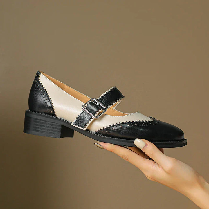 Mila | Women's Vintage Leather Mary Jane Shoes
