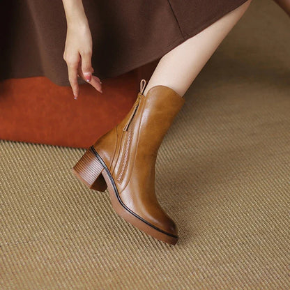 Paisley | Women's Block Heel Ankle Boots
