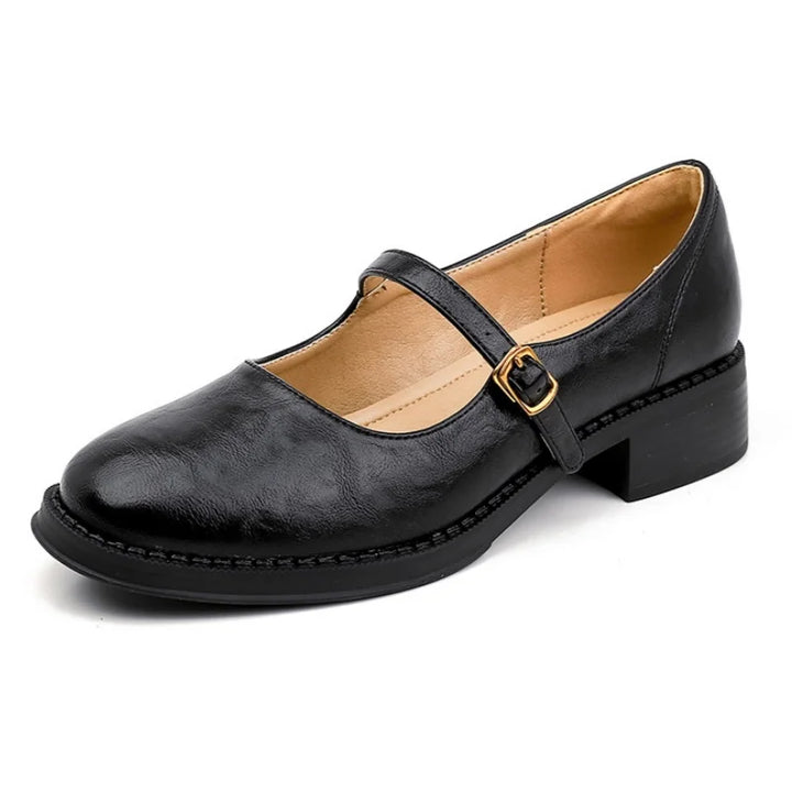 Bella | Women's Classic Mary Janes with Low Heel