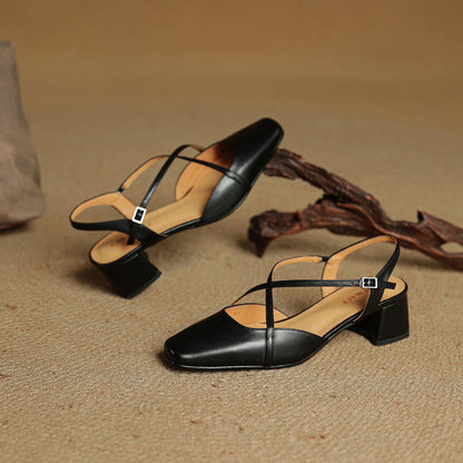 Eleanor | Women's Vintage Low Block Heels