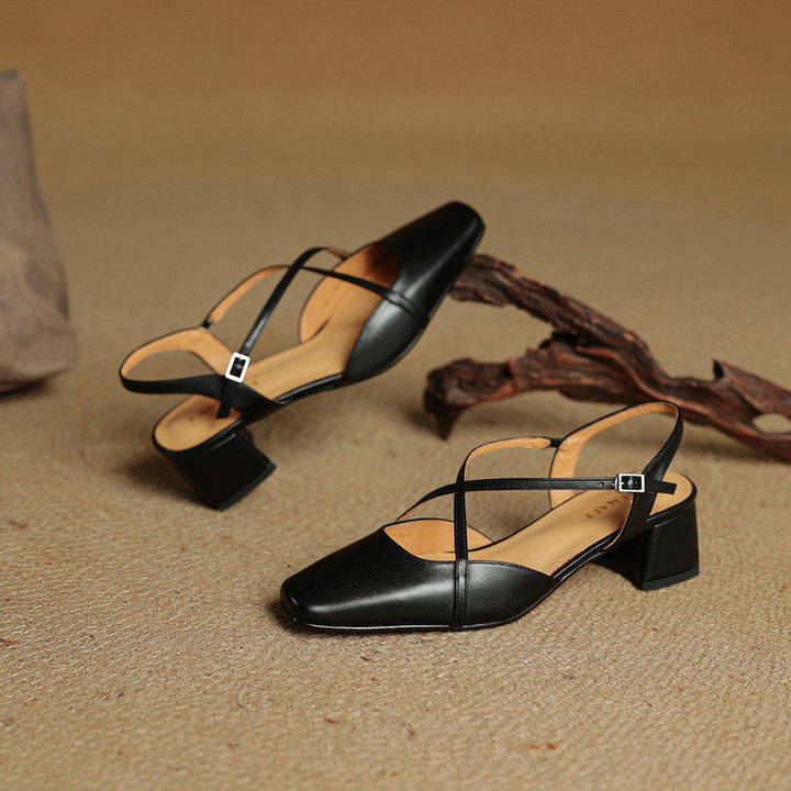 Eleanor | Women's Vintage Low Block Heels