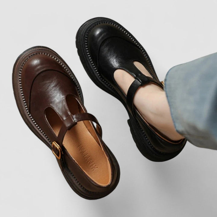 Alexandra | Women's Classic Platform Mary Jane Shoes