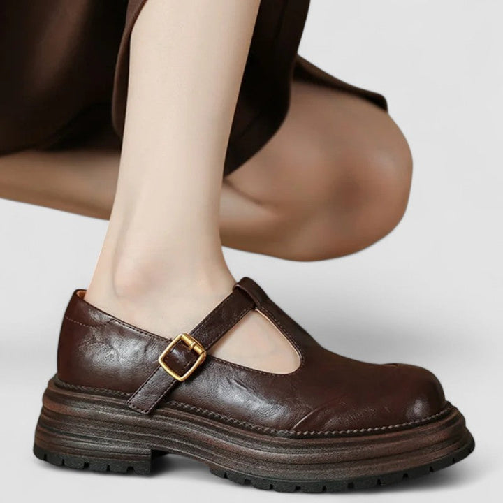 Alexandra | Women's Classic Platform Mary Jane Shoes