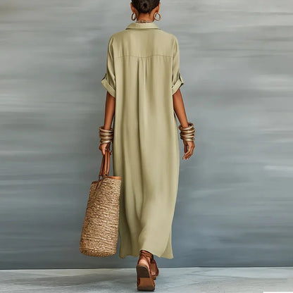 Naomi | Women's Relaxed Flowing Maxi Dress