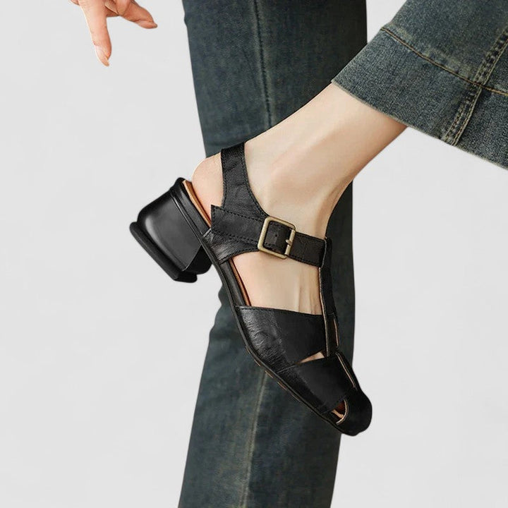 Samantha | Women's Vintage Slip-On Mary Janes