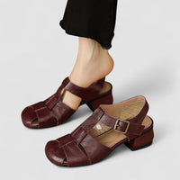 Samantha | Women's Vintage Slip-On Mary Janes
