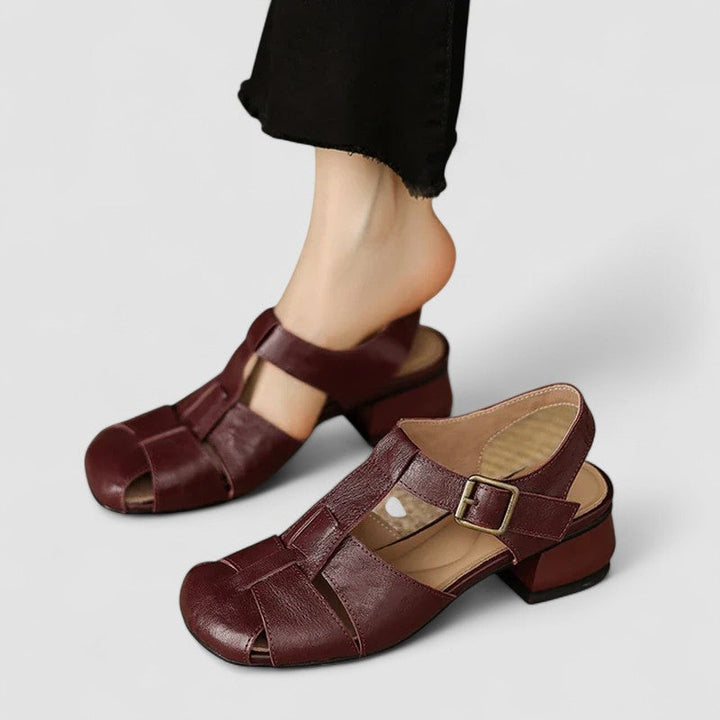Samantha | Women's Vintage Slip-On Mary Janes