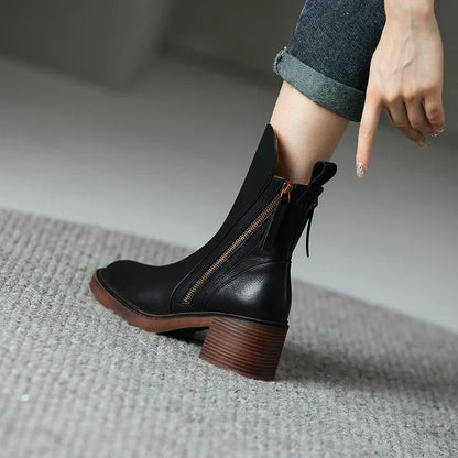 Paisley | Women's Block Heel Ankle Boots