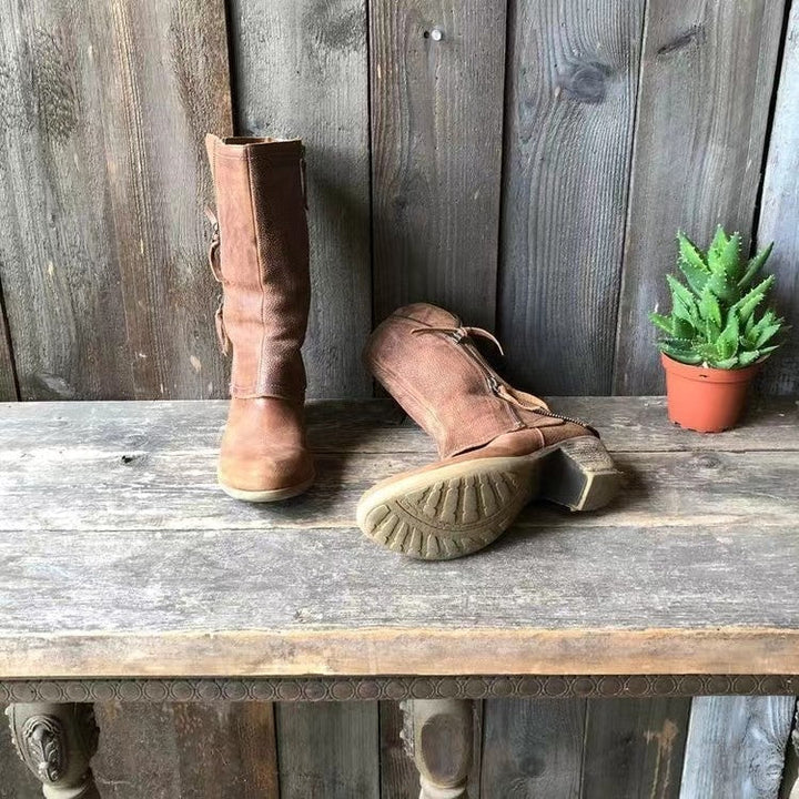 Ophelia | Women’s Classic Round Toe Cowboy Boots