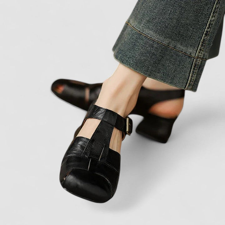 Samantha | Women's Vintage Slip-On Mary Janes