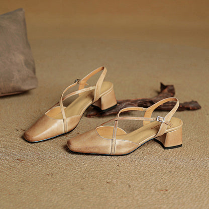 Eleanor | Women's Vintage Low Block Heels