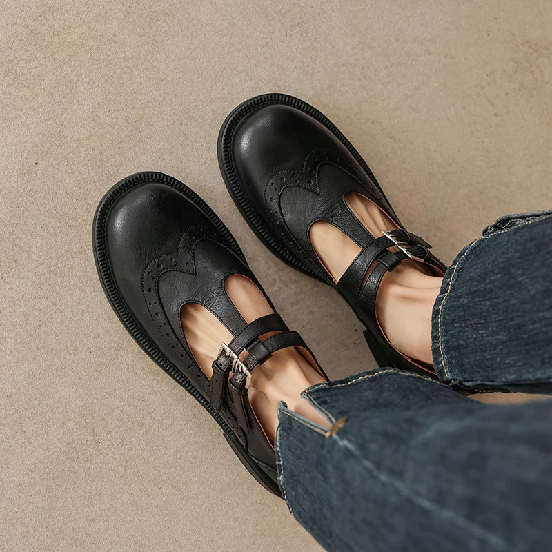 Lauren | Women's Classic Strap Mary Janes