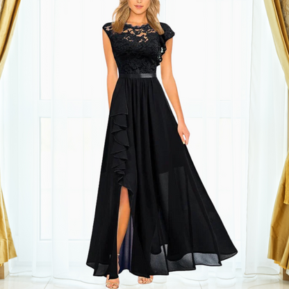 Isolde | Women's Elegant Asymmetric Evening Dress