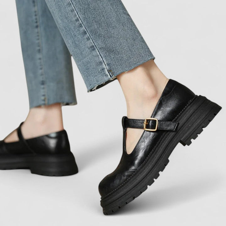 Savannah | Women's Vintage Platform Mary Janes