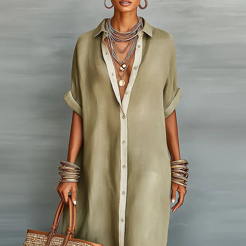 Naomi | Women's Relaxed Flowing Maxi Dress