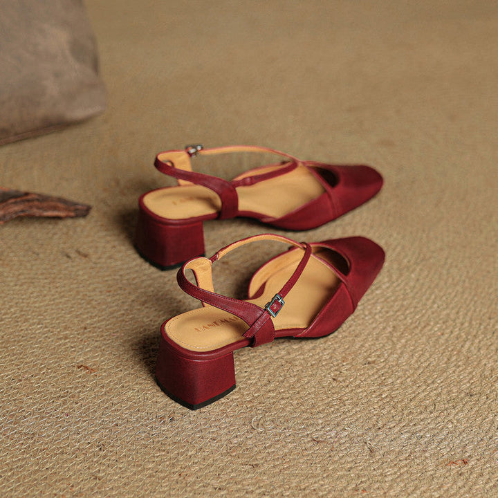 Eleanor | Women's Vintage Low Block Heels