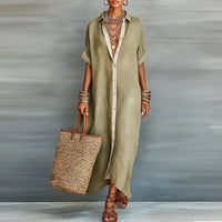 Naomi | Women's Relaxed Flowing Maxi Dress