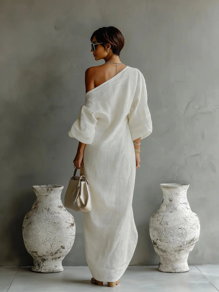 Zoe | Women's Asymmetrical One-Shoulder Summer Dress