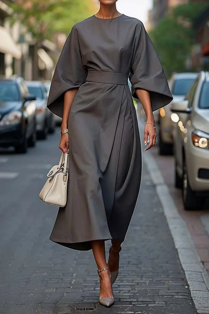 Opal | Women's Elegant Midi Evening Dress