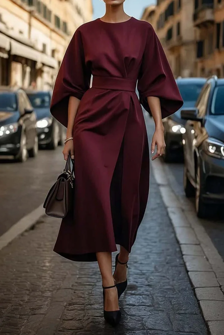 Opal | Women's Elegant Midi Evening Dress