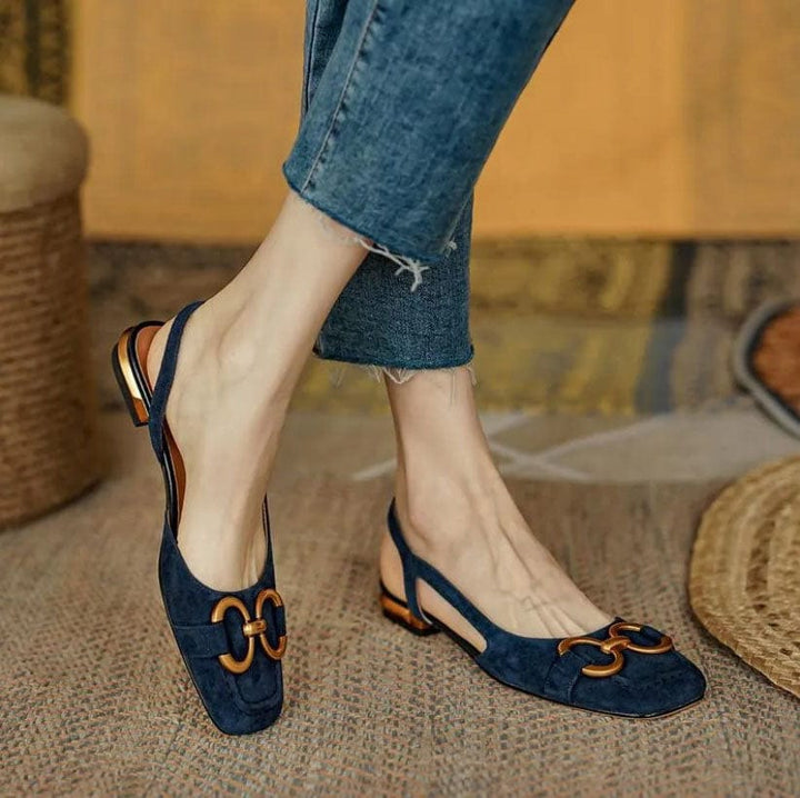Trinity | Women's Vintage Slingback Ballerinas