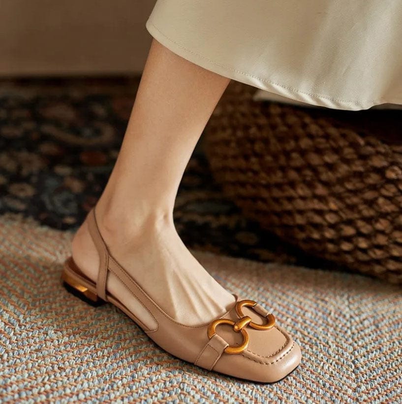 Trinity | Women's Vintage Slingback Ballerinas