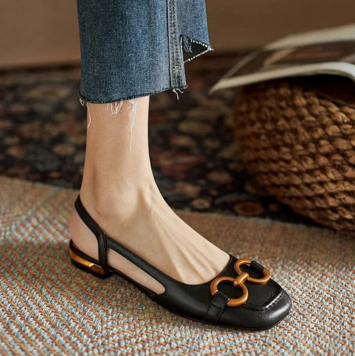 Trinity | Women's Vintage Slingback Ballerinas