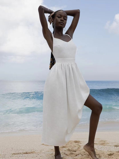 Stella | Women's Casual Holiday Spaghettistraps Dress