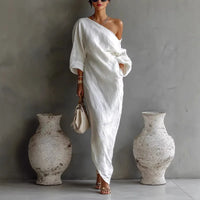 Zoe | Women's Asymmetrical One-Shoulder Summer Dress