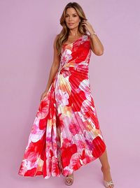 Chechi | Women's Pleated One-shoulder Summer Dress
