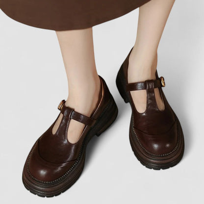 Savannah | Women's Vintage Platform Mary Janes