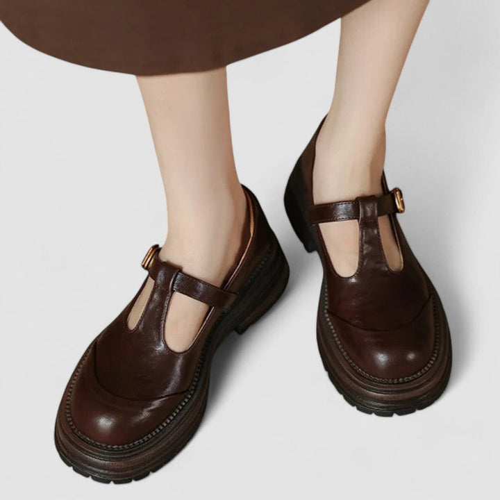 Savannah | Women's Vintage Platform Mary Janes