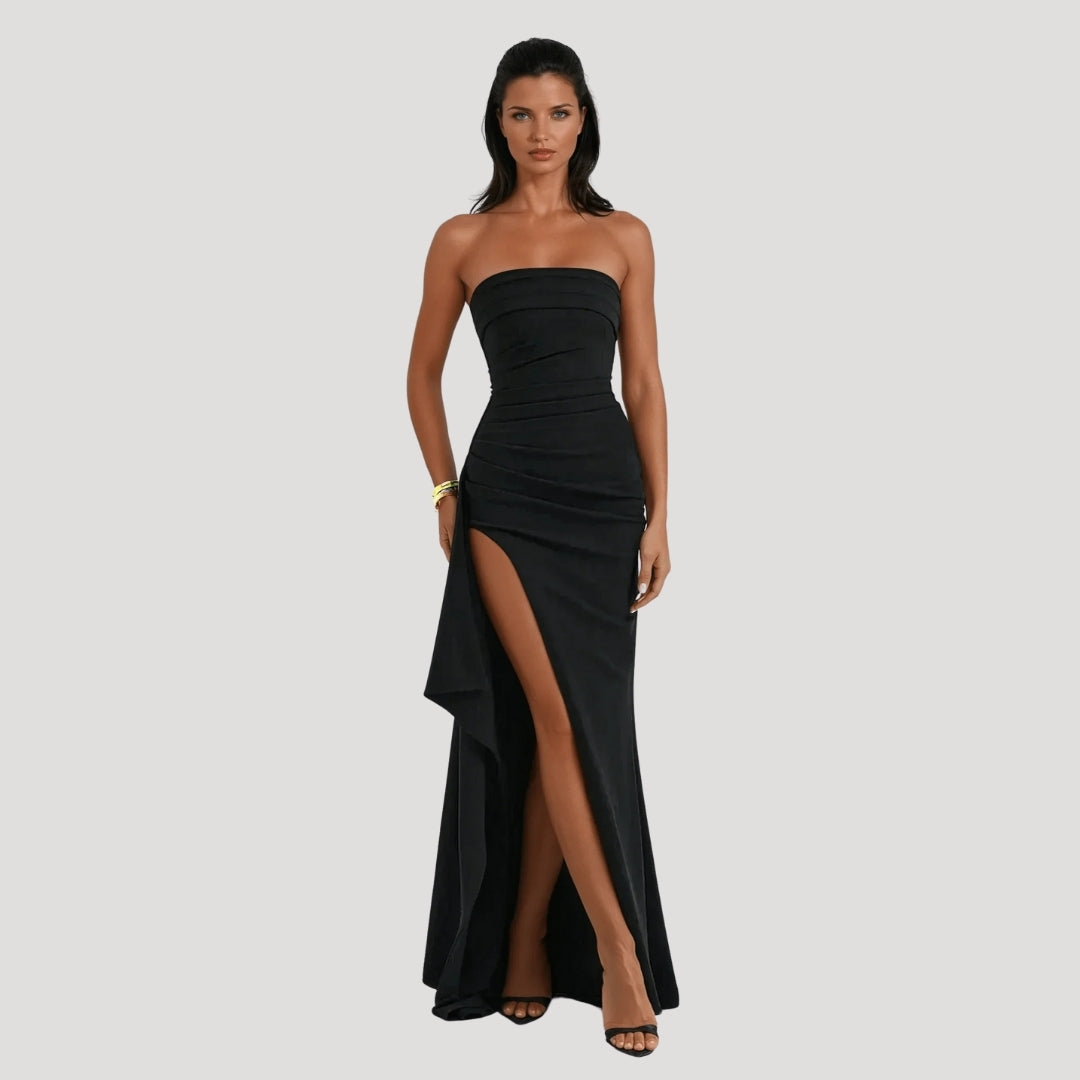 Kim | Women's Elegant Wedding Guest Maxi Dress