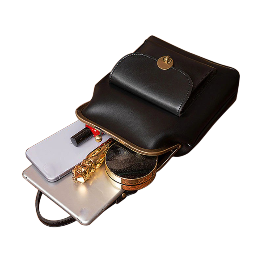 Vintage Kiss-Lock Bag – Retro Chic Essential