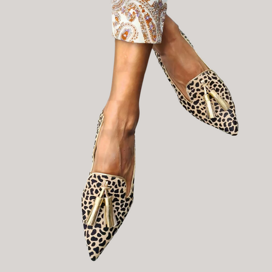 VALERIE | ELEGANT ORTHOPEDIC LEOPARD LOAFERS