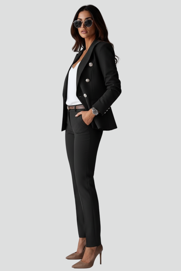 Rylee | Women's Formal Tailored Blazer Suit Set