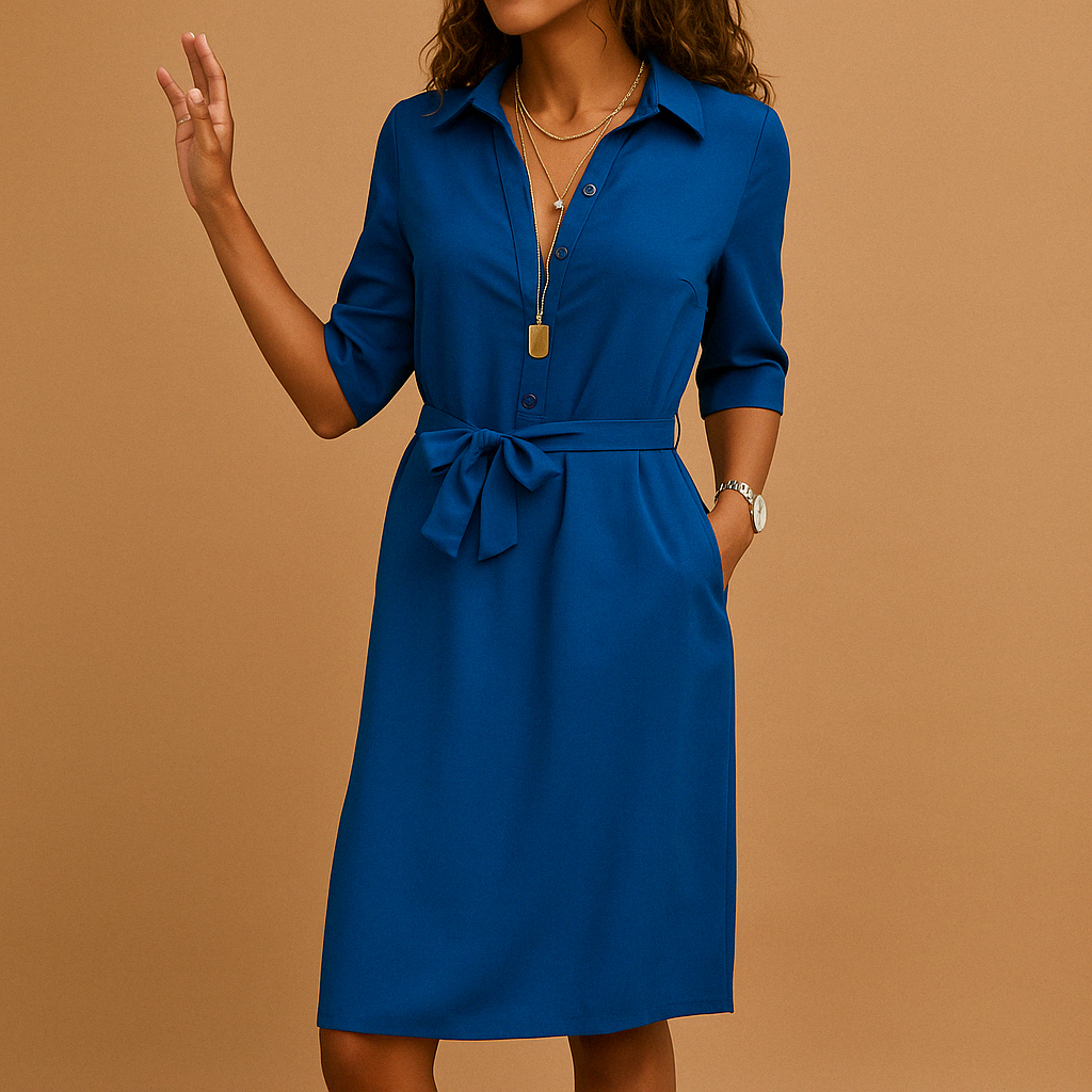 Renata | Women's Casual Midi Everyday Dress