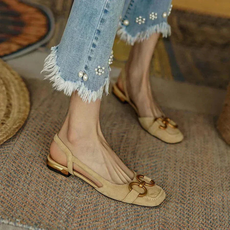 Trinity | Women's Vintage Slingback Ballerinas