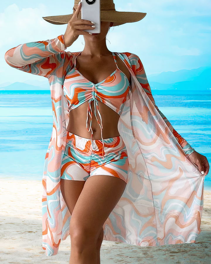 Oakley | Women's High Waist Covering Bikini Set
