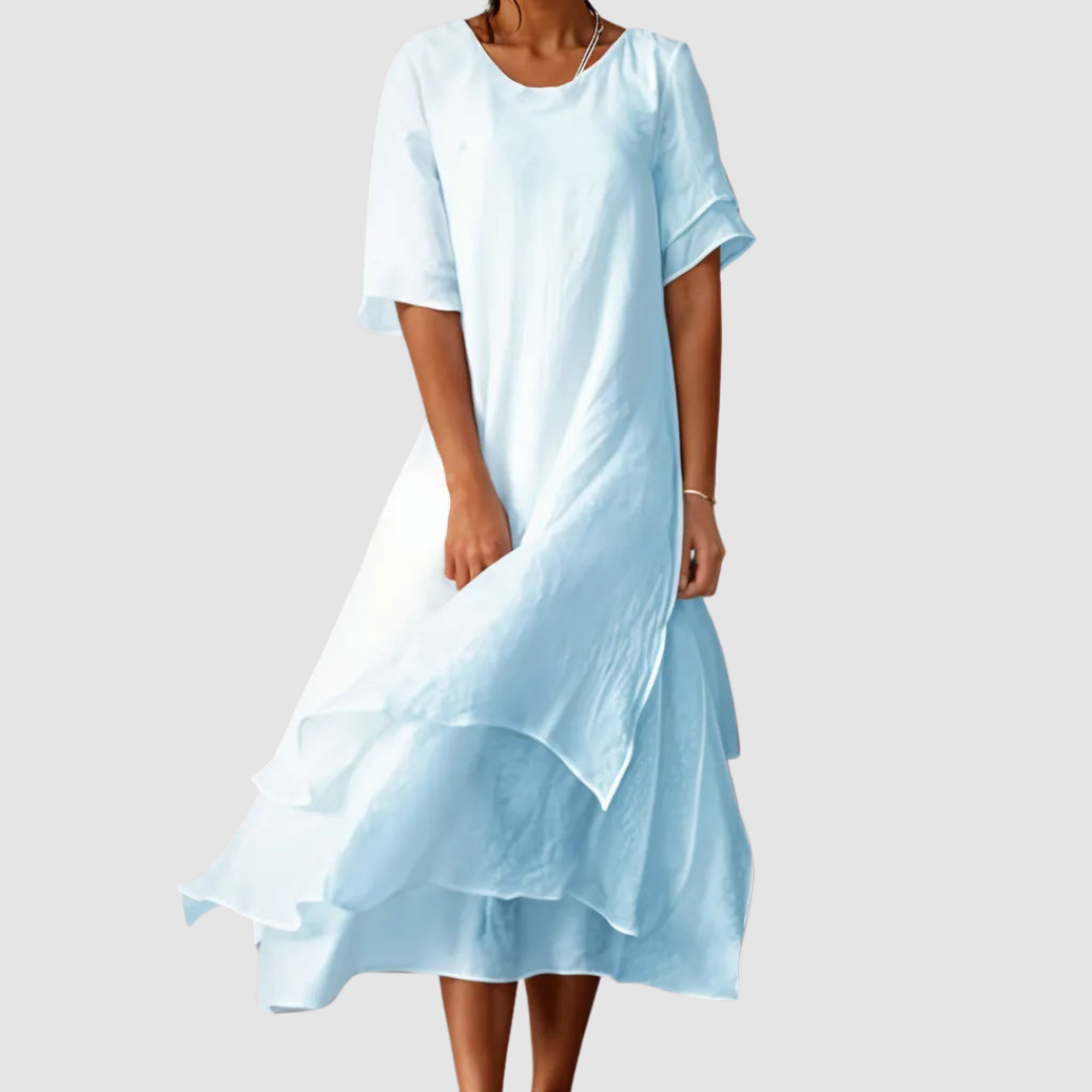 Robyn | Women's Loose Fit Layered Summer Dress