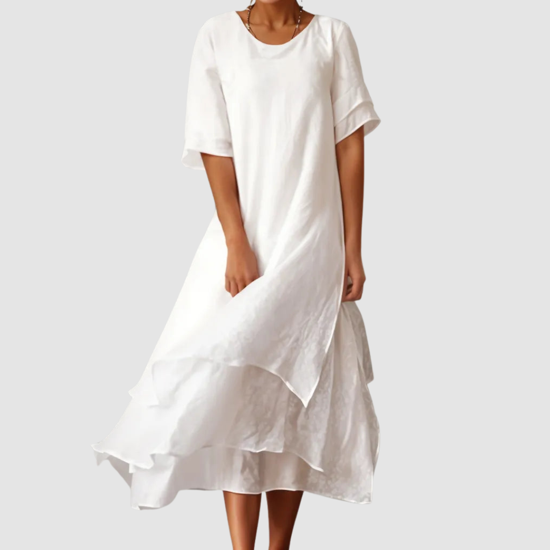 Robyn | Women's Loose Fit Layered Summer Dress