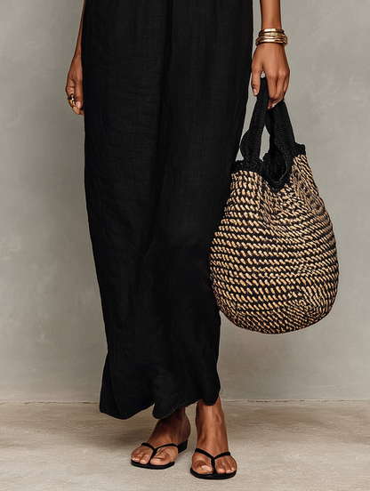 Eva | Women's Elegant Flowy Maxi Dress